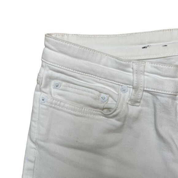 AllSaints White Cropped Skinny Jeans Size 27 | Mast Fit Designer Denim - Picture 7 of 13